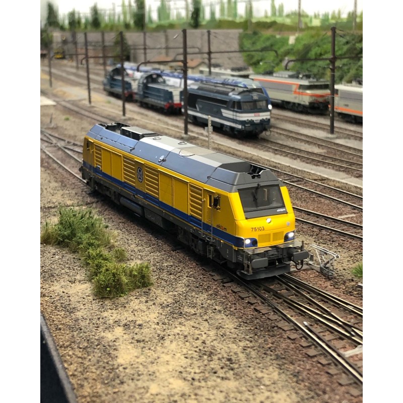 LOCOMOTIVE DIESEL BB75103 TSO LGV SEA, Ep.VI, HO, DCC SOUND, PAR OSKAR OS7502DCCS LOCOMOTIVE DIESEL BB75103 TSO LGV SEA, Ep.VI, HO, DCC SOUND, PAR OSKAR OS7502DCCS