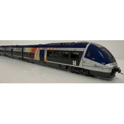 RAME AGC 4 ELEMENTS TER SNCF REGION ALSACE DC SOUND DE LS MODELS 10393S