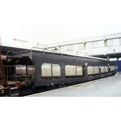 1 CAR CARRY WAGON, SNCF, DD DEV 66, HO, EpIV/V, BY JOUEF HJ4209