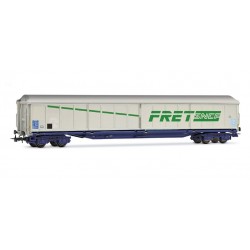 1 WAGON WITH SLIDING WALLS, 4 AXLES, SNCF, FREIGHT, HO, EpV, BY JOUEF HJ6301