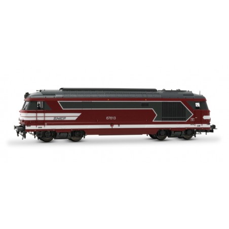 LOCOMOTIVE DIESEL BB 67613 LIVREE CAPITOLE SNCF DIGITALE SONORE PAR JOUEF HJ2464S