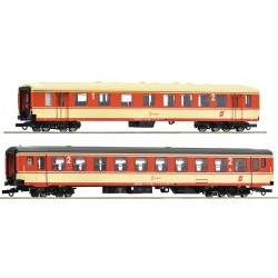 COFFRET DE 2 VOITURES DU TRAIN ARLBERG EXPRESS, PAR ROCO 6200079