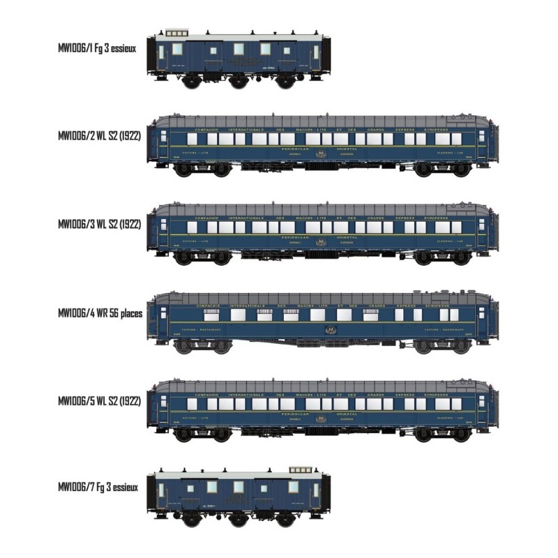 COFFRET DE 4 VOITURES CIWL ET 2 FOURGONS BOMBAY EXPRESS 1933, HO, EpII, PAR LSMODELS MODELS WORLD MW1006 COFFRET DE 4 VOITURES CIWL ET 2 FOURGONS BOMBAY EXPRESS 1933, HO, EpII, PAR LSMODELS MODELS WORLD MW1006