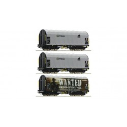 SET OF 3 SHIMMS CAPTRAIN SNCF WAGONS BY ROCO 76054