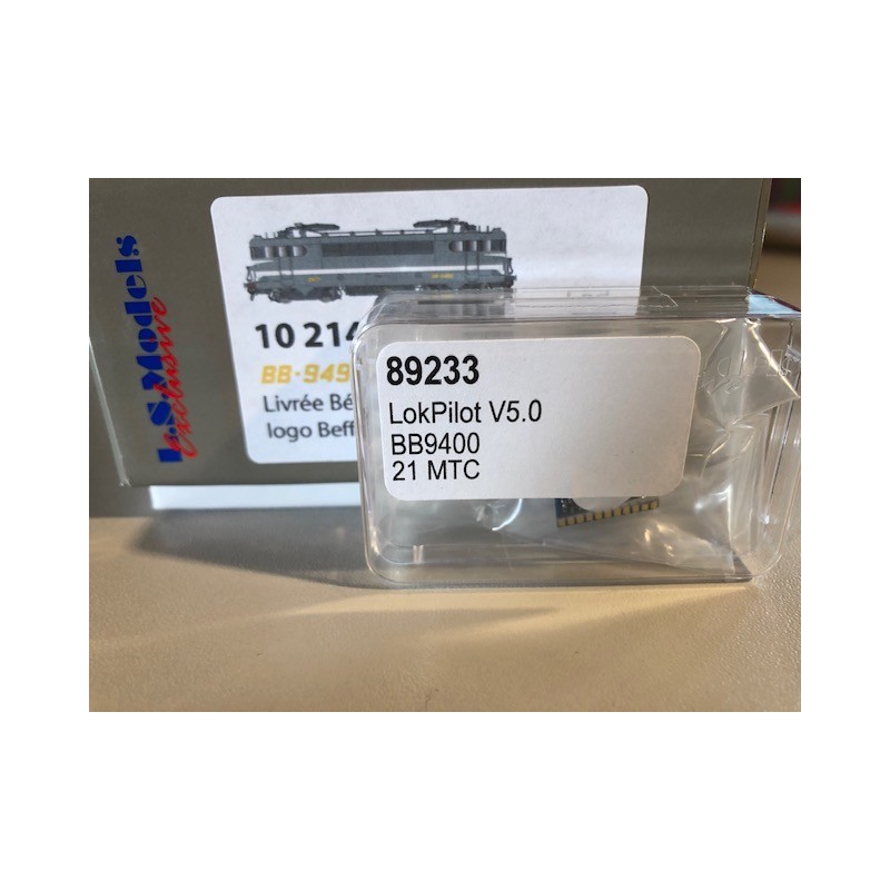 21-PIN LOKPILOT DECODER FOR BB 9400 LS MODELS 89233