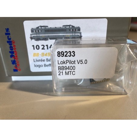 21-PIN LOKPILOT DECODER FOR BB 9400 LS MODELS 89233
